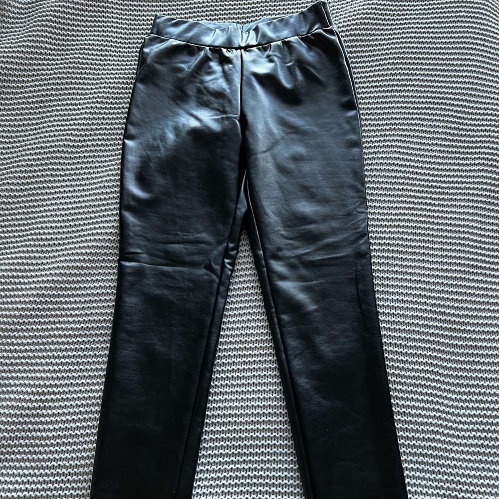 Faux Leather Pants